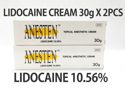 Lidocaine premium topical numbing anesthetic cream 2packages for tattoo,painfree for sale