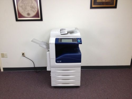 Xerox Workcentre 7535 Color Copier Machine Network Printer Scanner Fax mfp 11X17