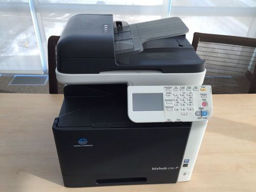 Konica Minolta Bizhub C35 Color Printer Scanner Fax Network &amp; USB