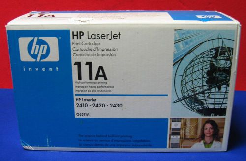 HP LASERJET 11A Q6511A PRINT CARTRIDGE,NEW IN UNOPENED BOX