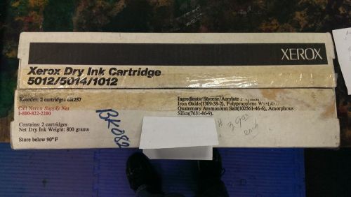 New Genuine Xerox Dry Ink Cartridge 6R257 Box of 2 Tubes