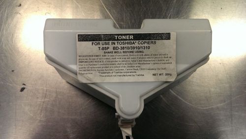 New Genuine Toshiba T-85P Black Toner BD-3810 3910 1310 200g