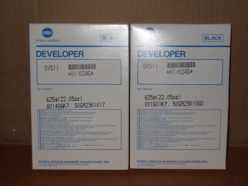 2 EA.  KONICA/MINOLTA  OCE/IMAGISTICS DEVELOPERS  DV511  024G