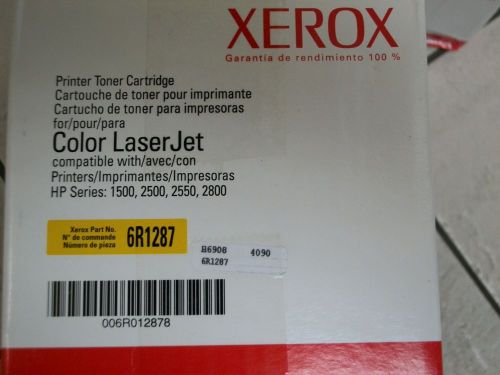 New !!  xerox printer toner cartridge part number 6r1287  new for sale