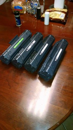 HP 92A Toner Cartridge Pack of 4 Used