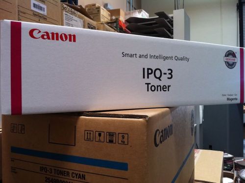 CANON IPQ-3 TONER GENUINE MAGENTA ( ALL BRAND NEW)  2550B003[AA]