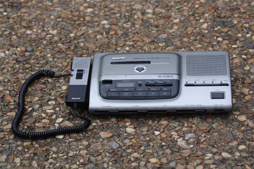 Sanyo cassette transcriber system trc-9200 s-dsp w/ power supply for sale
