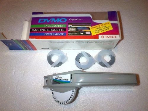 Dymo 1610-03 Label Maker with 3+ FREE Rolls of Black Tape (great LabelMaker)