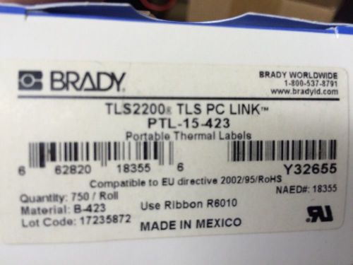 Brady PTL-15-423 Portable Thermal Labels