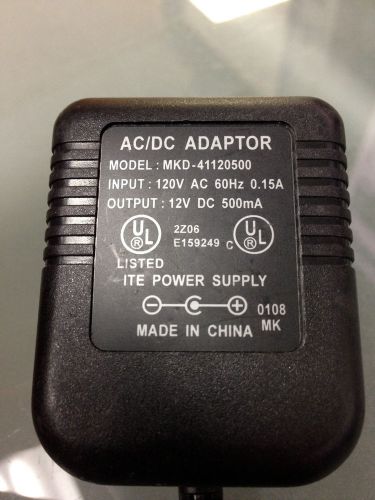 ITE MKD-41120500 MKD41120500 AC/DC ADAPTOR  POWER SUPPLY FOR CALCOMP DIGITIZER