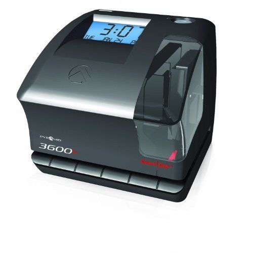 Pyramid 3600ss smartsite time clock &amp; document stamp for sale