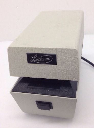 Lathem time lt series time &amp; date electric stamp - lt1 display not working for sale