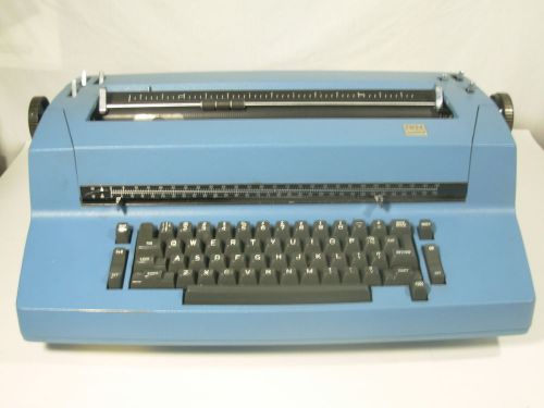 Vintage BLUE IBM correcting Selectric II