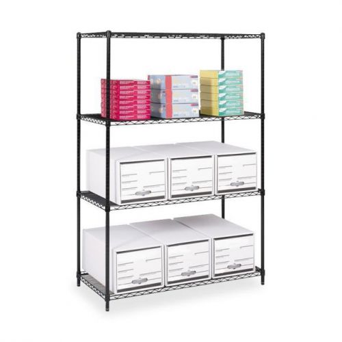 Safco Industrial Wire Shelving - SAF5291BL