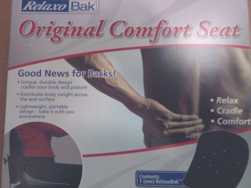 BRAND NEW RELAXOBAK ORIGINAL COMFORT SEAT.