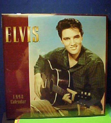 Vintage 2015  Sealed Elvis Calendar from 1998