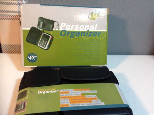 Ip personal organizer daily planner-black (new) for sale