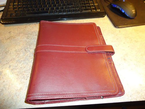 Day Timer leather Planner cover