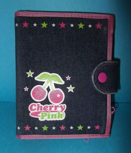 Girl&#039;s Planner. Cherry Pink Brand. Denim and Pink. Includes Disney pages.