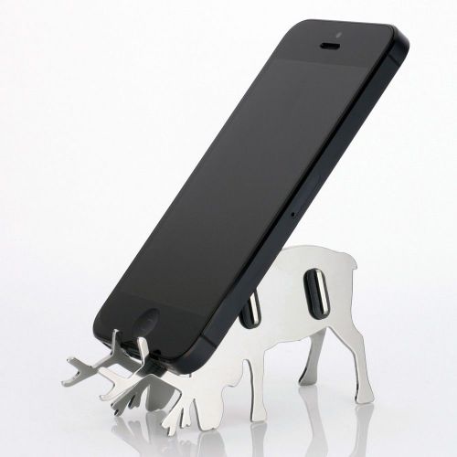 Deer antler desktop smart mobile cell phone iphone diy metal holder cradle stand for sale
