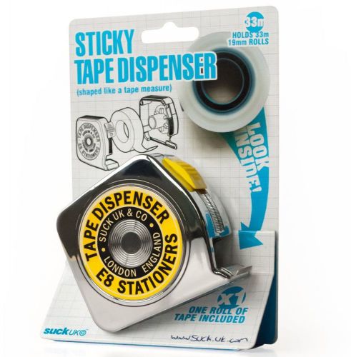 Novelty Sticky Tape Dispenser Functional Access Clip Sk Tapedisp1