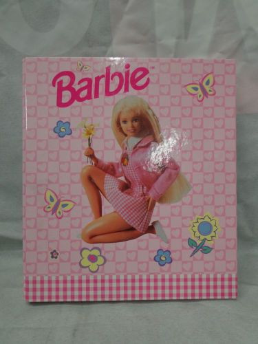 Barbie 3 Ring Binder - Brand New Q3