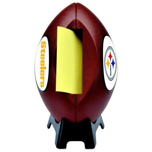 Post-it NFL Pittsburgh Steelers Football Note Dispenser, 3 x 3 Inches