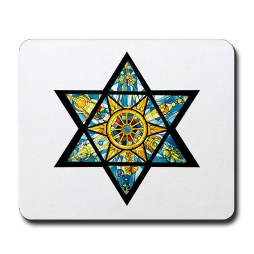 New jewish star mouse pad mats mousepad hot gift for sale