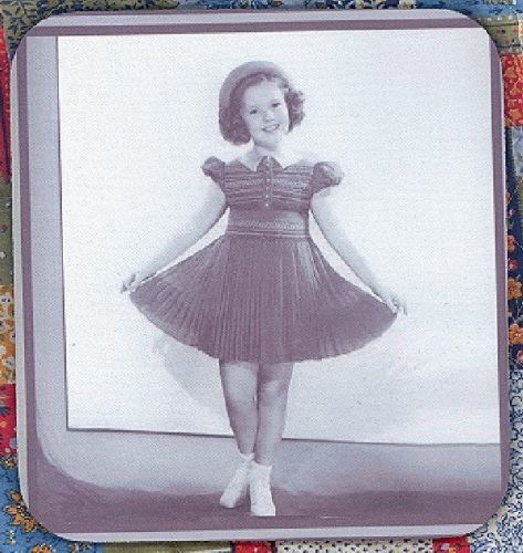 SHIRLEY TEMPLE Heavy Rubber Backed Mousepad #0586