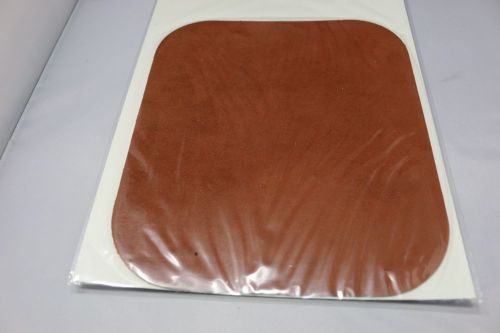 Computer Mouse Leather Style Material Brown