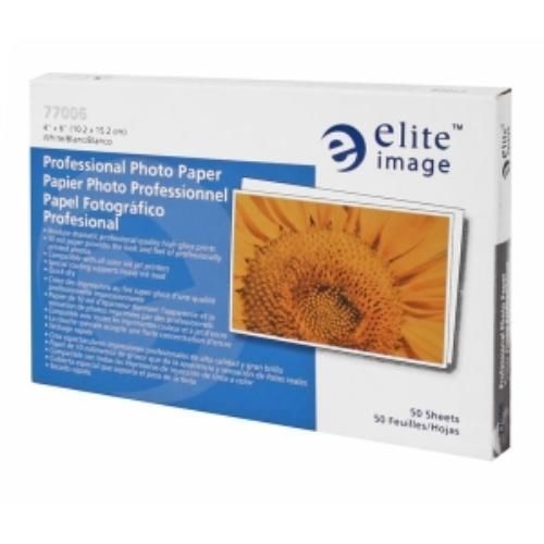 Elite image professional photo paper - 4&#034; x 6&#034; - glossy - 95 (eli77006) for sale