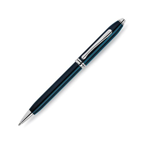 CROSS TOWNSEND Ballpoint pen QUARTZ BLUE 692-1 Rhodium