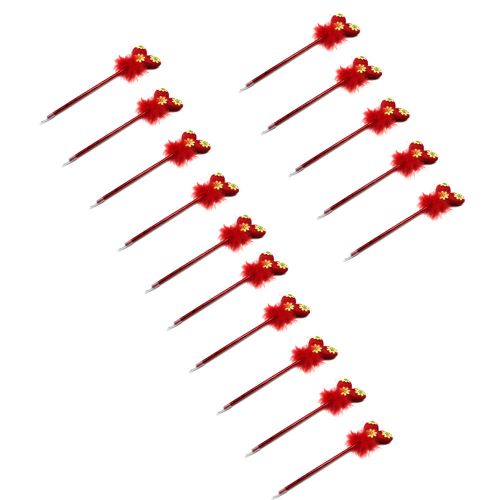 15 lot red core ballpoint pen cute creative ball point pen gift for sale