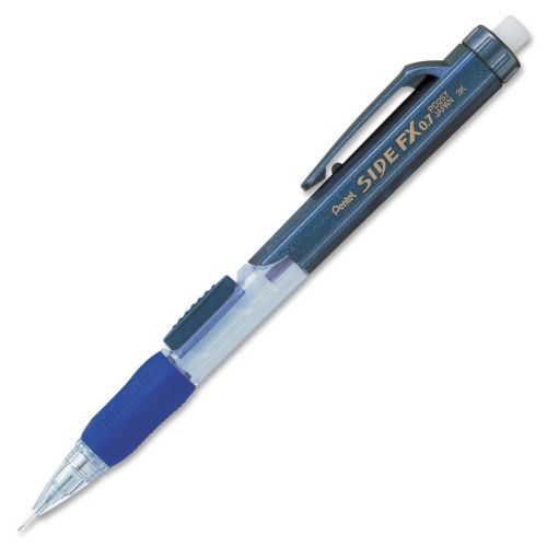 Pentel Side Fx Automatic Pencil - 0.7 Mm Lead Size - Blue Barrel - 1 (pd257c)