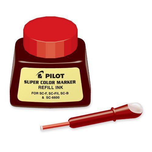 Pilot marker refill ink - red - 1 each (pil43700) for sale