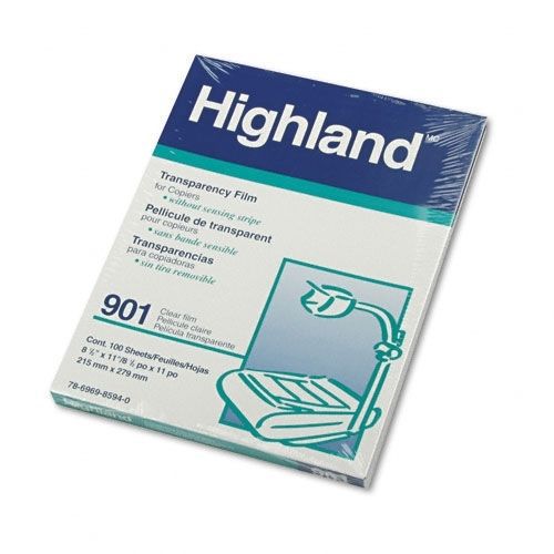 5 boxes of 3M HIGHLAND 901 8.5 in x11in Transparency Film NEW in Box