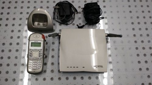 Nortel T7406e Cordless phone, charger, and base #1