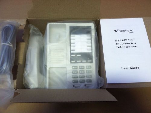 Vodavi 2802-8 Phone with Speaker - Off White