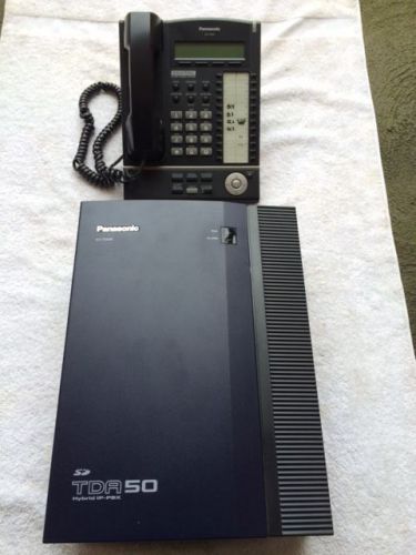 Panasonic KX-TDA50 System with five (5) KX-T7630B Phones...NO Power/cords