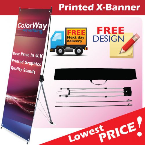 Cheapest Printed X Banner Stand -  Pop Up/Roll Up/Pull up Exhibition Display