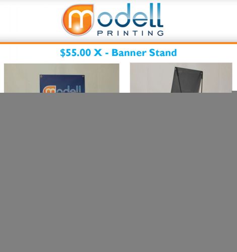 X Banner Trade Show Banner Stand