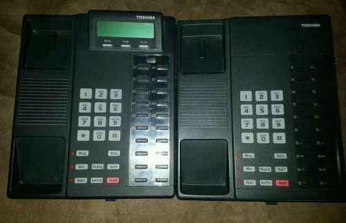 LOT OF 2 TOSHIBA PHONES DKT2020SD AND DKT2020S