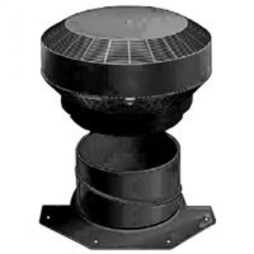 Vntlr rf 117sq-in polyp blk canplas inc roof ventilators 6000bl black for sale