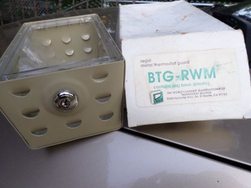 Regal Metal Thermostat Guard BTG - RWM Includes Ring Base New Beko