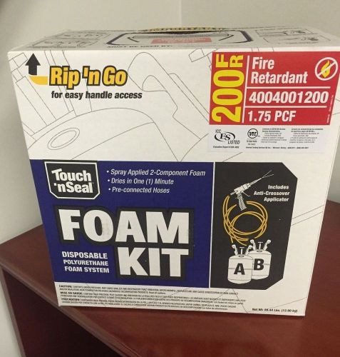 Touch &#039;n seal u2-200 fr spray foam insulation kit 200bf - 4004001200 for sale