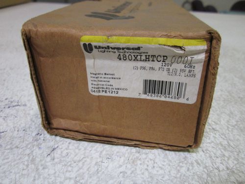 UNIVERSAL LIGHTING TECHNOLOGIES 480XLHTCP000I MAGNETIC BALLAST120V*NEW IN A BOX*