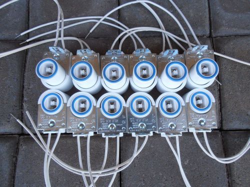 Ho high output light sockets 660w 600-1000v lot  12 plunger/stationary 6 sets for sale