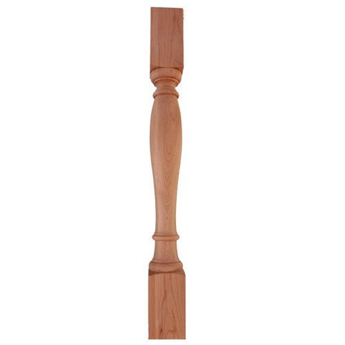 Oak Wood Post-  (Island or Cabinet Leg)-  3-1/2&#034; x 3-1/2&#034; x 35-1/4&#034; - #POST-A