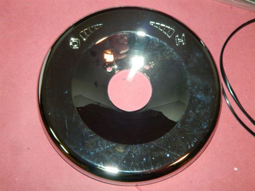 Wolverine round tub escutcheon flange chrome plated 7 1/2&#034; diameter new for sale