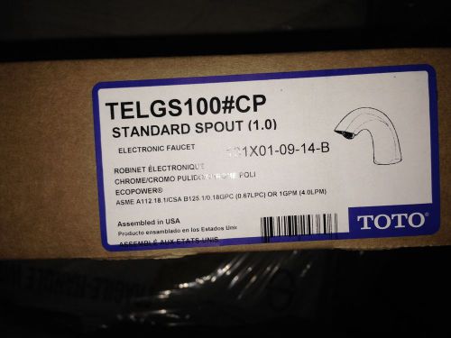 Toto Electronic Faucet TELGS100#CP New in original box